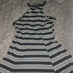 Stripped dress from hollister